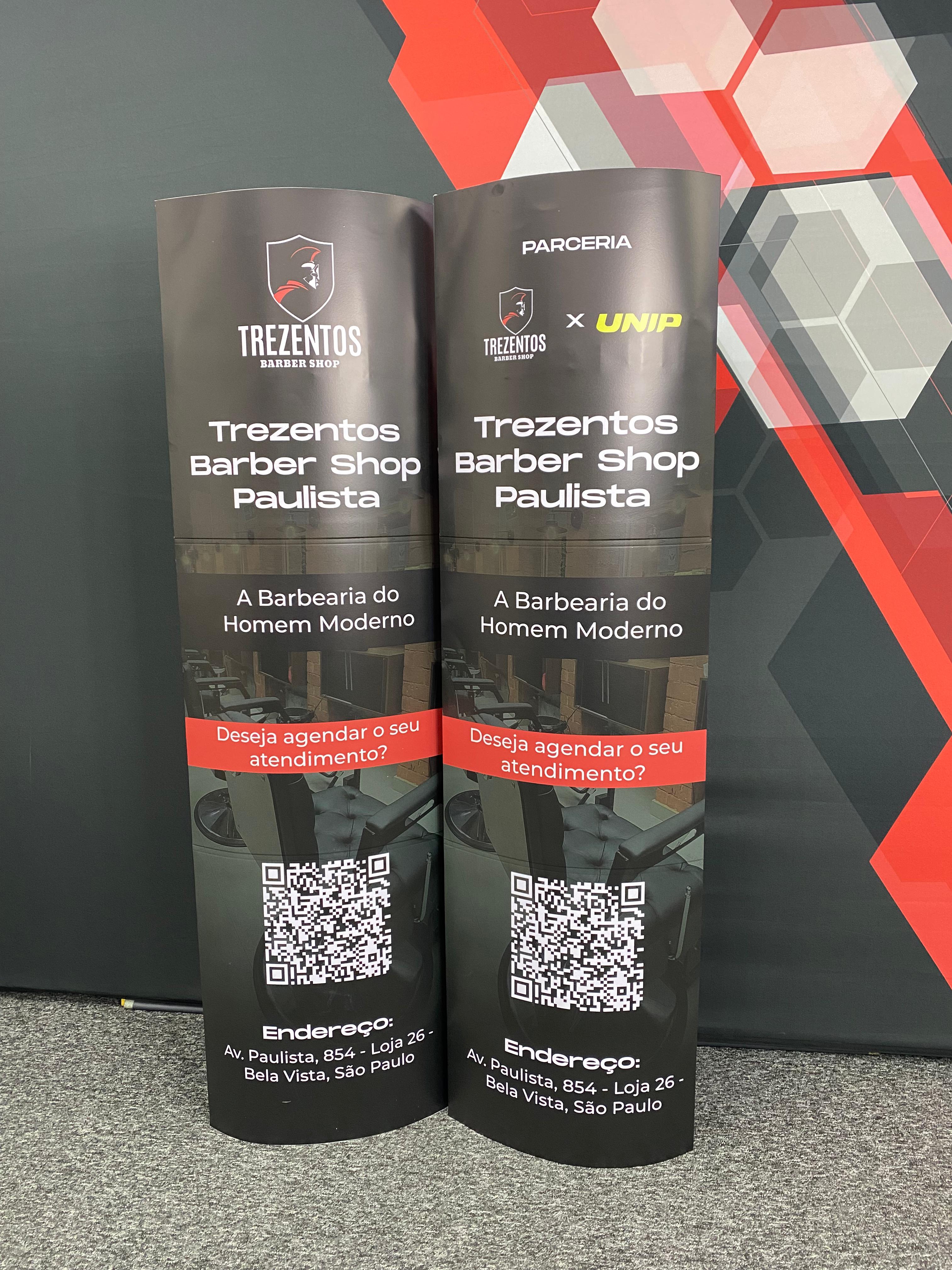 Aplicação Totem Elíptico Barber Shop